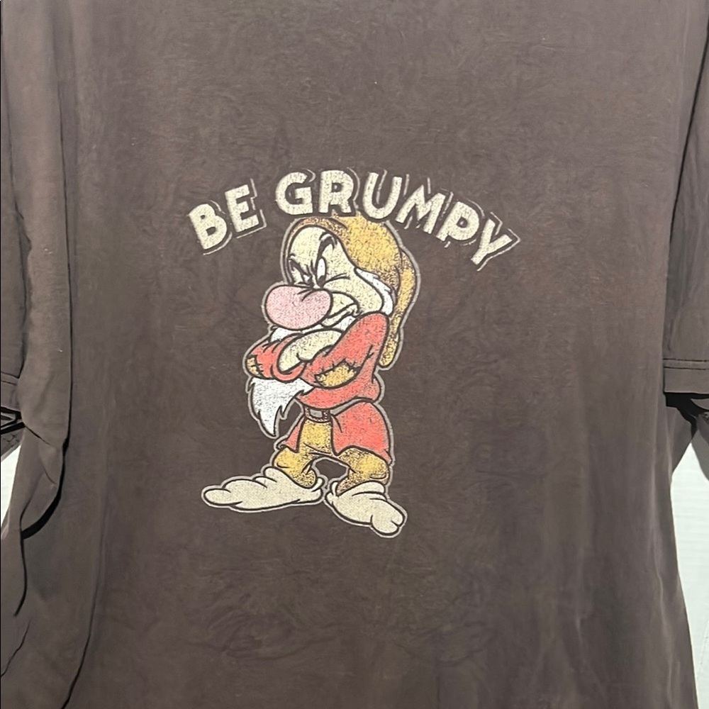 Disney Brown grumpy Cotton XXL T-Shirt